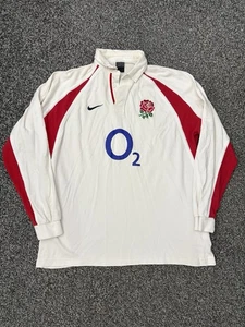 England Herren Rugby Shirt WM 2003 Home weiß Nike Größe XL Trikot - Bild 1 von 9
