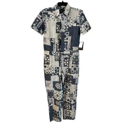 Mono para mujer Vans Morro azul retazos marca talla XS NUEVO CON ETIQUETAS Foto 1 de 4