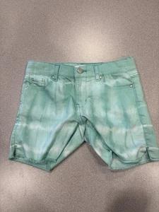 Girls Jordache Size 10 Green Shorts Denim Style - Picture 1 of 8