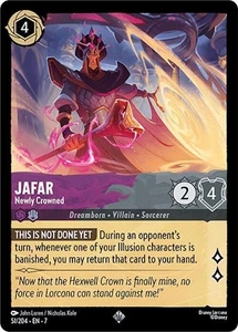 Lorcana - Jafar - neu gekrönt (Folie) - Archazias Insel - Bild 1 von 1