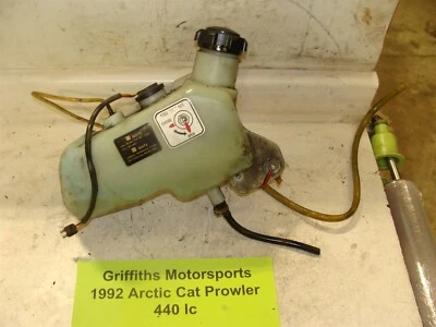 ARCTIC CAT Prowler 1992 440 L/C tanque de aceite depósito botella refrigerante tapa de galleta Foto 1 de 4