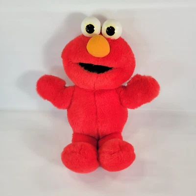 复古 1995 年 TYCO Jim Henson 芝麻街 Tickle Me Elmo 长毛绒测试 * 阅读说明 — 第 1/4 张图片