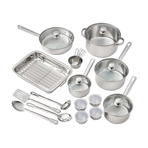 Stainless Steel 24Pc Cookware set - Picture 1 of 10