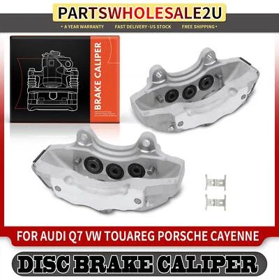 Pinza de freno delantera 2 piezas para Porsche Cayenne 03-06 08-10 Volkswagen Touareg Foto 1 de 4