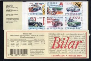 SWEDEN 1997 CARS BOOKLET - Picture 1 of 1
