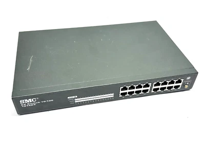 SMC EZNET-16SW EZ Switch 10/100 Network Switch 1016DT - Image 1 of 4