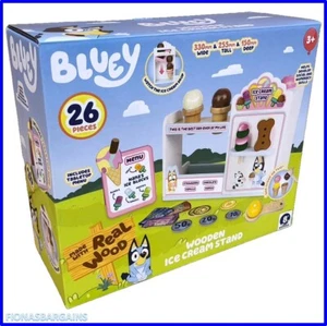 Bluey Ice Cream Stand. 26 Piece Playset for Ages 3 Years + *NEW & SEALED* - Picture 1 of 4