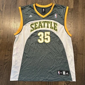 Kevin Durant Seattle SuperSonics Jersey Size XL Adidas Green - Picture 1 of 7