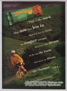 NATURE VALLEY Müsliriegel 90er DRUCKANZEIGE Juliana Furtado Olympische Sommerspiele 1996 - Bild 1 von 1
