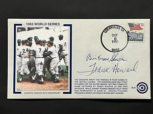 Frank Howard Moose Skowron Signed Bulls Eye 1993 Stamp Cachet Envelope - Picture 1 of 4