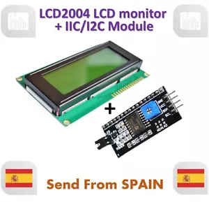 LCD2004 LCD Monitor 2004 5V Hintergrundbeleuchtung Bildschirm + IIC I2C Modul - Bild 1 von 5