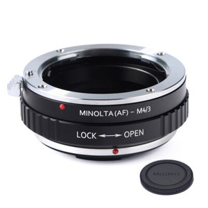 K&F Concept Lens Adapter for Minolta AF MAF Lens to m4/3 MFT GH5 OM-D E-M5 E-M10