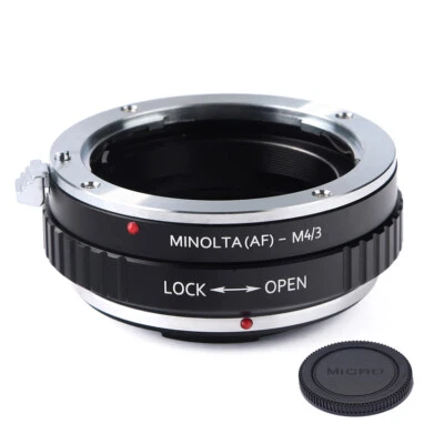 K&F Concept Lens Adapter for Minolta AF MAF Lens to m4/3 MFT GH5 OM-D E-M5 E-M10 - Image 1 of 4