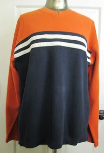 Abercrombie & Fitch Orange & Blue Sweater Mens Size M Chest 49 Long Sleeve 28275 - Picture 1 of 6