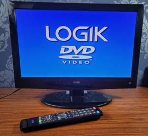 Logik 19" HD Ready LED iDTV Combo L19LDVB11B & Remote. - Picture 1 of 8