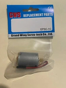 GWS 280 (MO.4X12T) MOTOR W/PINION EPSC-1C Brushed Motor - Picture 1 of 2