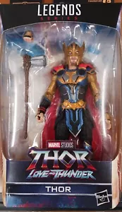 MARVEL Legends Series Thor Love and Thunder Thor 15 Cm Action Figure Hasbro - Foto 1 di 1