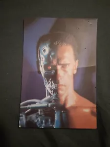 Vintage 1991 ARNOLD SCHWARZENEGGER TERMINATOR 2 Judgment Day Postcard USA - Picture 1 of 2