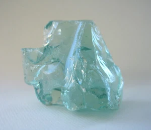 Old 3.7 oz Piece of Lovellite Wyoming Obsidian Big Horn Glass Factory Lovell, WY - Picture 1 of 9