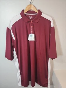 3XL Tri-Mountain Polo Men's Big And Tall NWT Performance Shirt Odor Control New - Picture 1 of 7