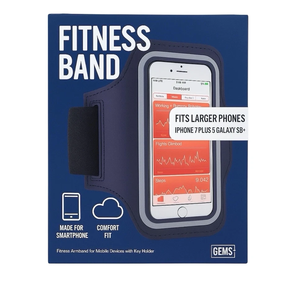 Estuche de banda de fitness universal Gems Fitness Foto 1 de 4