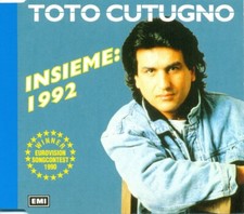 TOTO CUTUGNO - Insieme 1992 3TR CDM ITALY Entry and WINNER for EUROVISION 1992