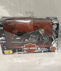 Harley-Davidson Maisto 1997 escala 1:18 FLHR verde Roadking con caja de artículo #31360 - Imagen 1 de 6