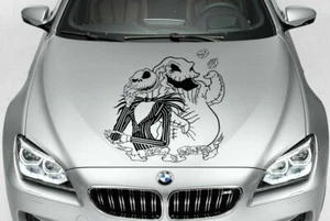 NIGHTMARE BEFORE CHRISTMAS JACK OOGIE BOOGIE CAR TRUCK VINYL DECAL GRAPHIC - Picture 1 of 1