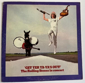 The Rolling Stones Get Yer Ya-Ya's Out 1969 NYC Shows 1970 London Lp Ex - Picture 1 of 4
