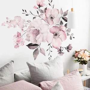 DIY Wall Sticker Decal Mural Vinyl Quote Home Room Decor Art 3D Flower Removable - Picture 1 of 8