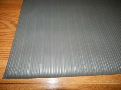3' WIDTH 3/8''Thick Ribber Foam Surface Anti Fatigue Matting Industrial Mats. - Image 1 of 3