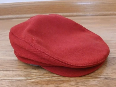 Nike Swoosh Logo Boina Roja Gorra de Golf Gorra de Newsboy 100% Algodón Talla Grande Foto 1 de 4