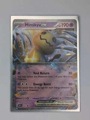 Mimikyu ex 004 Sv: Scarlet & Violet Promo Cards Holo Rare - Image 1 of 4