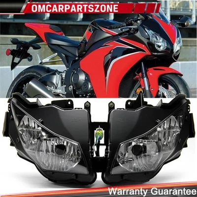 Conjunto de lámpara de luz de faro apto para Honda CBR1000RR CBR 1000RR CBR1000RR 12-16 Foto 1 de 4