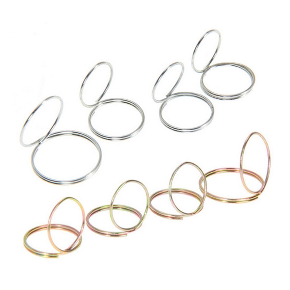 15 Plettri Per Chitarra In Acciaio E Celluloide - Per Pollice E Dita, Multicolore