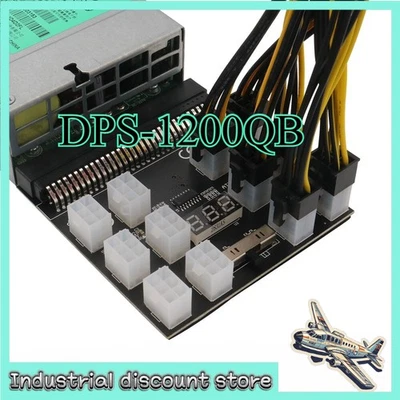 DPS-1200QB 6PIN 1200W Breakout Board for HP A PSU GPU Mining Server Power Supply - Image 1 of 2