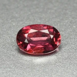 0.37 Ct Top Perfect Oval Cut 5.1x3.5 MM 100% Natural Reddish Pink Cylon Sapphire - Picture 1 of 5