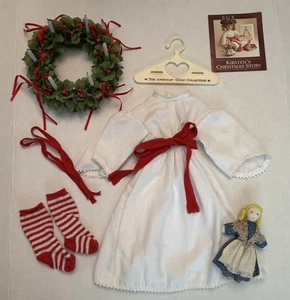 AMERICAN GIRL NICE COMPANY KIRSTEN SANTA LUCIA COLECCIÓN HISTORIA DE NAVIDAD - Imagen 1 de 16