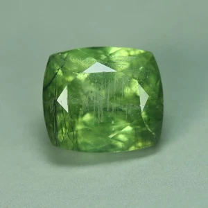 2.91 Cts " 100 % Natural Unheated MANCHURIAN Rutile Green Peridot_Pakistan " - Bild 1 von 3