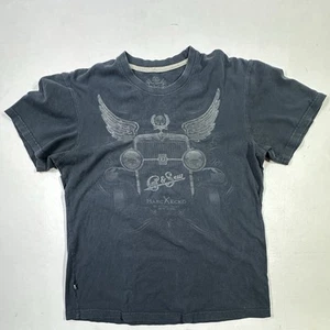 Marc Ecko Cut & Sew Diamond In The Back Graphic Tee Men’s L Vintage Car Winged - Picture 1 of 6