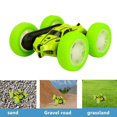2.4G Remote Control Car RC Car Double Sided Fast Off-Road Stunt RC Toy Car Gifts - Image 1 of 4