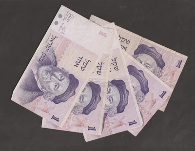 Billetes Israel 1978 1 Shequel (F) Estado 5 P-43 Foto 1 de 2