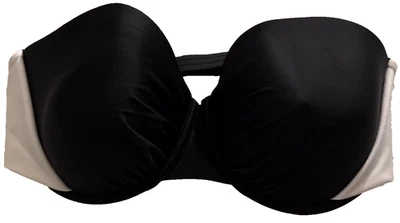 Traje de baño Venus bandeau blanco y negro para mujer talla DD (se adapta a 34DD, 36D) Foto 1 de 4