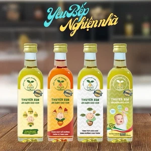 Dau An Dam Baby Cooking Oil Set 4 Bottles(65ml) Gac, Sesame, Olive, Perilla - Picture 1 of 6