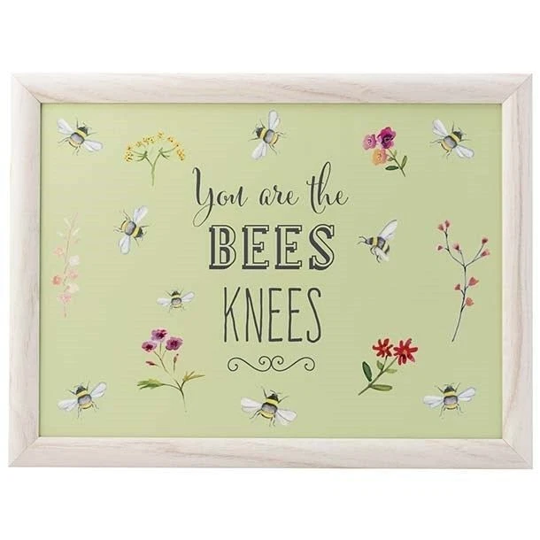 Bee happy Lap Tray With Cushion