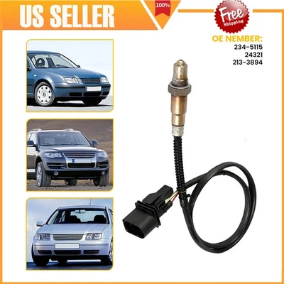 Sensor de oxígeno O2 relación combustible aire 234-5115 para Audi A4 A8 TT Quattro 1,8 L 4,2 L VW Foto 1 de 4