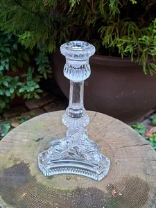 TIFFANY & Co Retro Kerzenhalter aus Glas ca. 21 cm - Bild 1 von 8