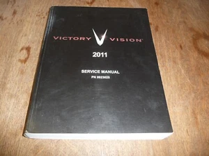 Victory Vision 2011 genuine service shop manual with extra large wiring diagrams - Picture 1 of 17