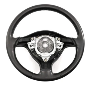 Volante deportivo de 3 radios 99-05 VW Jetta GTI MK4 - cuero negro - genuino - Imagen 1 de 9