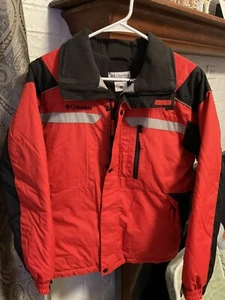 Columbia Snow Youth Size 14/16 Jacket Coat Red/Black - Picture 1 of 6